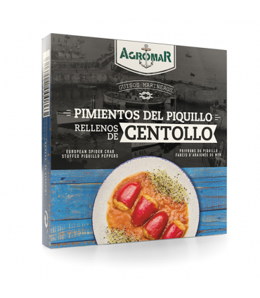 Pimientos del piquillo rellenos de centollo