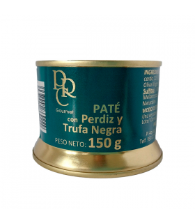 Pate perdiz trufa negra 150g La Carolina