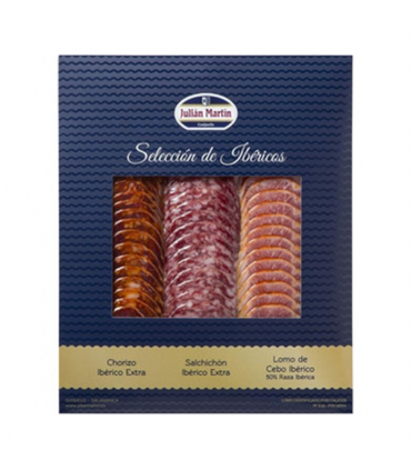 Surtido iberico cebo loncheado 220g Julian Martin