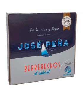 Berberechos al natural medianos 40-50 José Peña