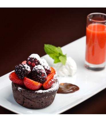 Coulant de Chocolate sin gluten y sin lactosa 600g Valrhona (6x100g)