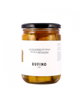 Alcachofa entera confitada aove 420g Rufino