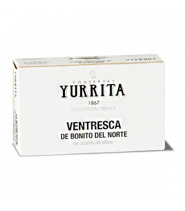 Ventresca de Bonito del Norte en aceite de oliva 120g Yurrita