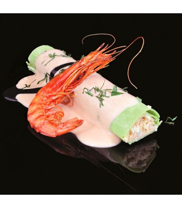 Canelones de rape y gambas 1kg Exquisitarium (8x130g)