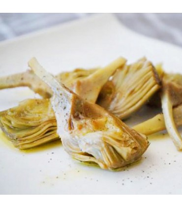 Alcachofas confitadas en aceite arbequina 100g FoodVAC