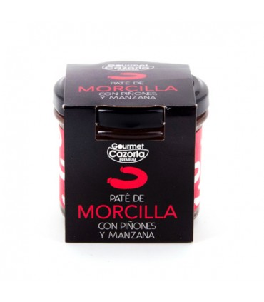 Paté de morcilla con piñones y manzana 110g Gourmet Cazorla