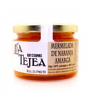 Mermelada de naranja amarga 275g La Tejea