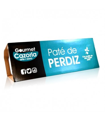 Paté de perdiz con aceite de oliva 1kg Gourmet Cazorla