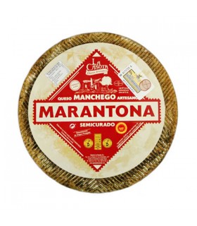Queso Semicurado de Oveja Marantona DO Manchego 3kg La Casota