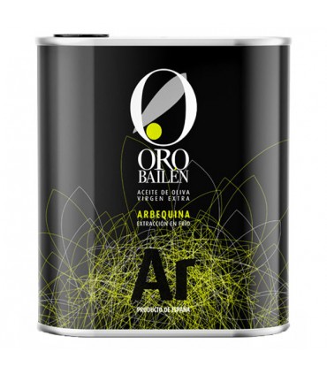 Aceite de oliva virgen extra arbequina 2,5L Oro Bailén