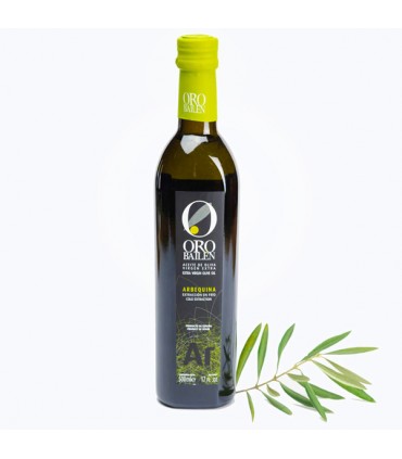 Aceite de oliva virgen extra arbequina 500ml Oro Bailén