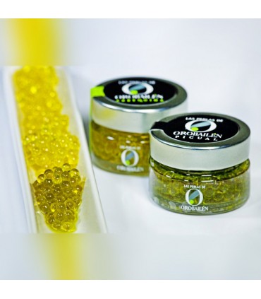 Perlas de Aceite de Oliva Virgen Extra Picual Oro Bailén 50g