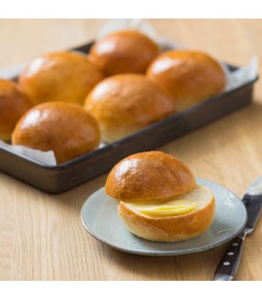 Burger Brioche Estándar 80g Juanito Baker (Pack de 2 unidades)