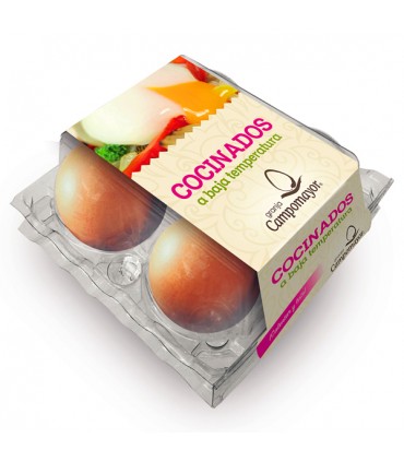 Huevo Cocinado a Baja Temperatura 60uds Granja Campomayor