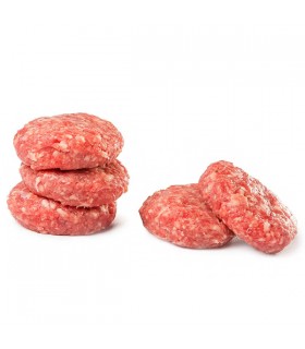 Mini Hamburguesa meat de ternera 35g baja en sal La Finca (Caja de 3kg)
