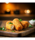 Croquetas de bacalao con panko 1kg Ameztoi (28x35g)