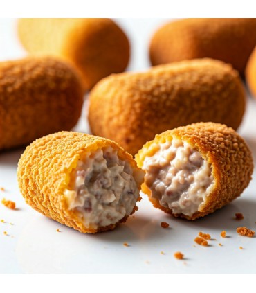 Croquetas de chuleta con panko 1kg Ameztoi (28x35g)