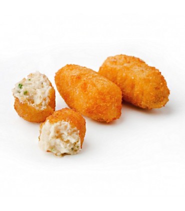 Croquetas de bacalao 1kg Ameztoi (40x25g)